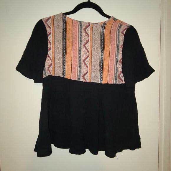 Aztec print flowy top - Picture 4 of 4